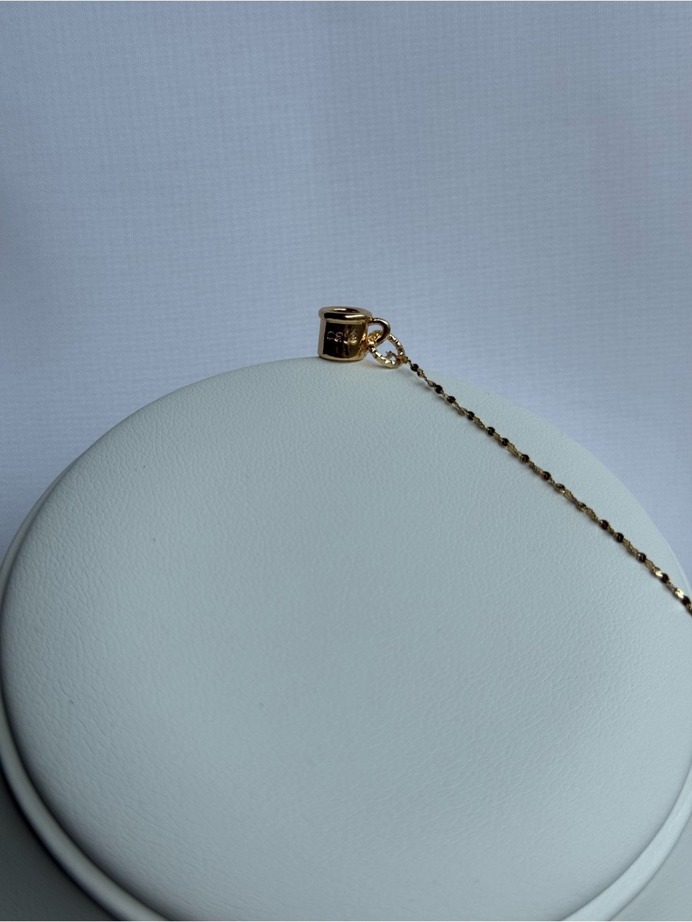 Delicate Gold Mini Coffee Cup Pendant Necklace - Picture 2 of 4